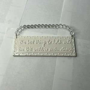 Sandra Magsamen Dept 56 Wall Plaque Sign